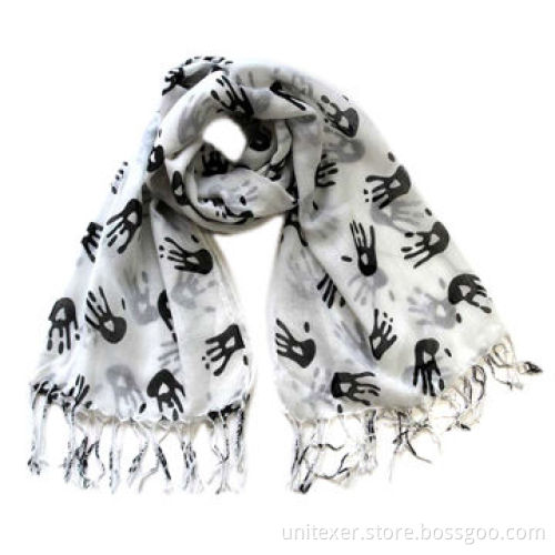 100% Polyester Scarf, OEM and ODM Orders are Welcome, Suitable for Ladies